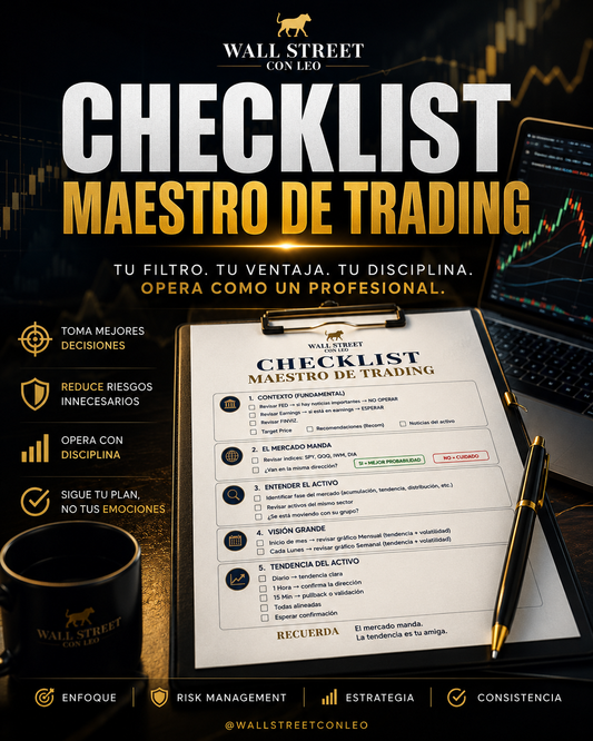 CheckList Maestro del Trading - Mi tienda